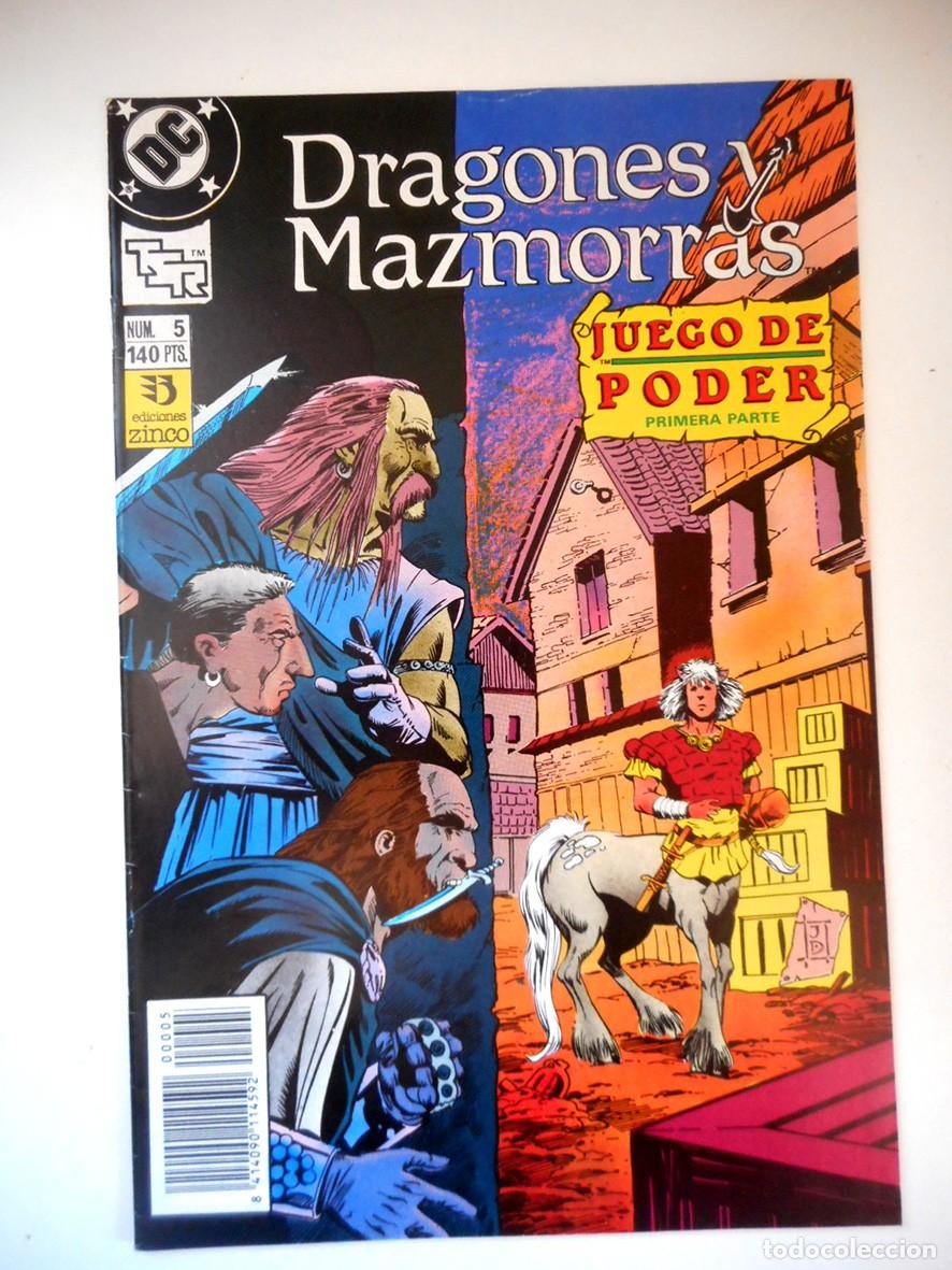 C&oacute;mics: DRAGONES Y MAZMORRAS N&ordm;5 (ZINCO-NOVIEMBRE 1990) JEFF GRUBB - JAN DUURSEMA