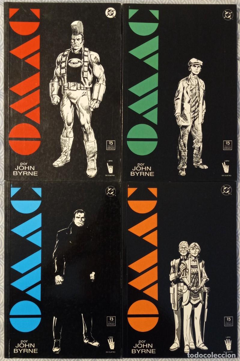 C&oacute;mics: OMAC #1-4, de JOHN BYRNE (Zinco) COLECI&Oacute;N COMPLETA