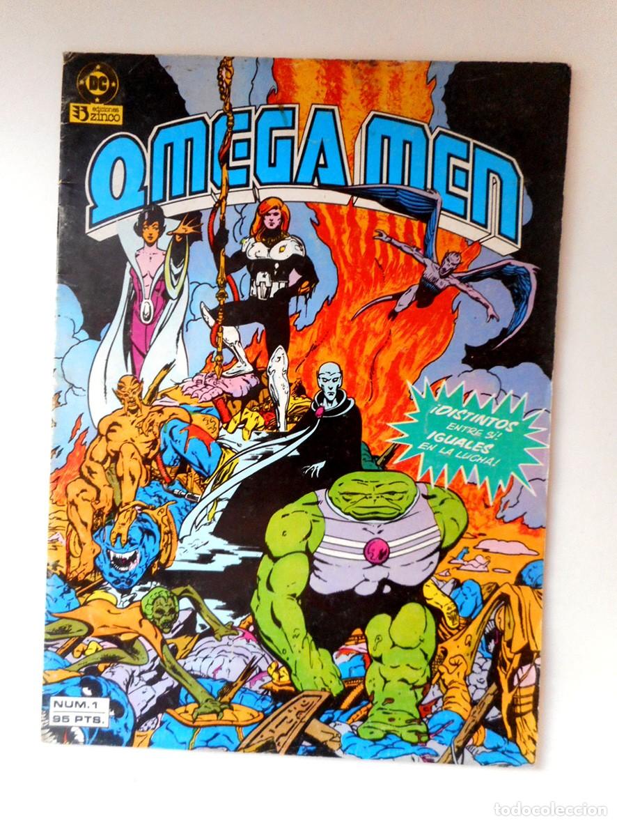 C&oacute;mics: OMEGA MEN N&ordm;1 (ZINCO-DICIEMBRE 1984) ROGER SLIFER - KEITH GIFFEN