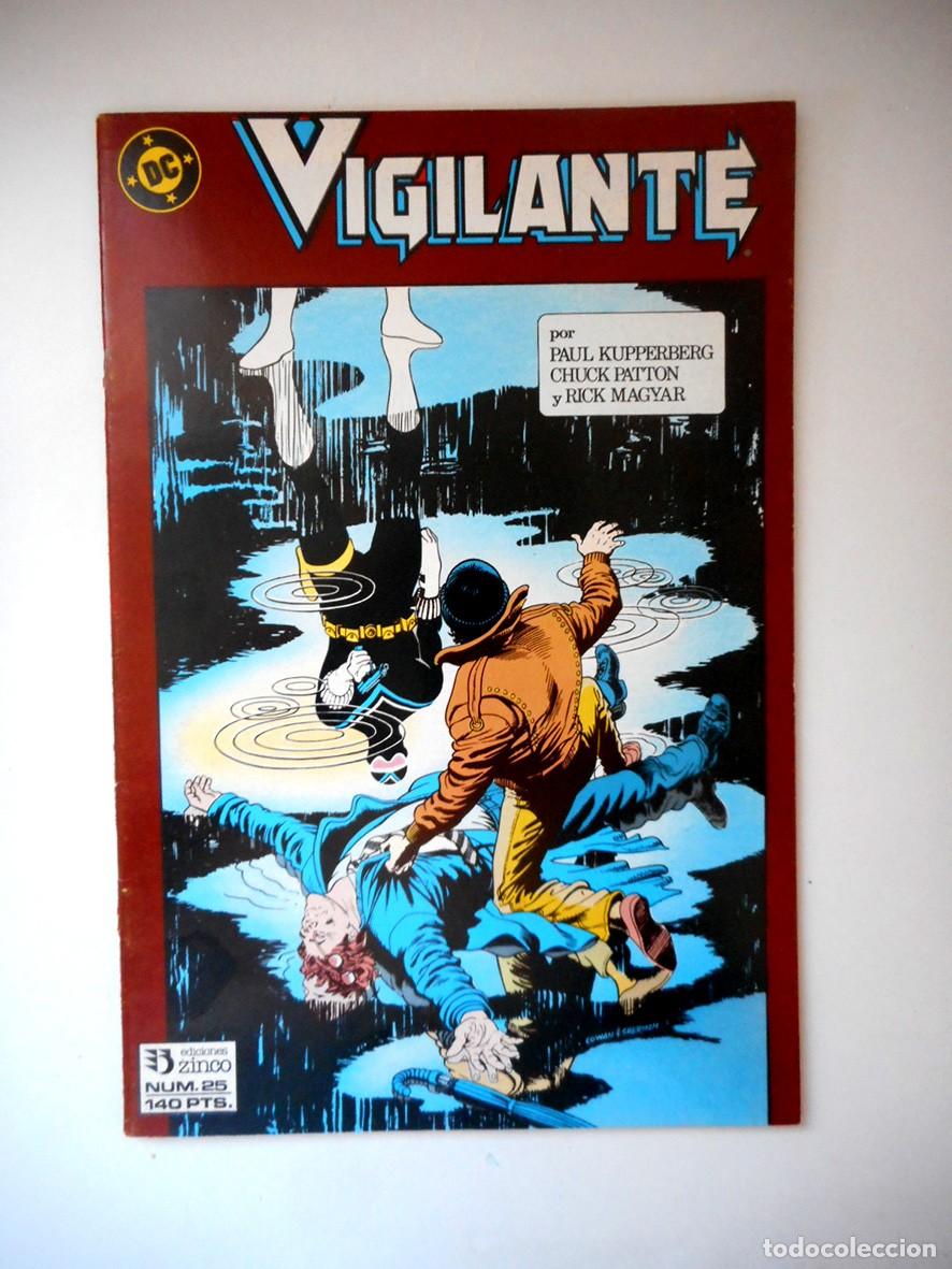 C&oacute;mics: VIGILANTE N&ordm;25 (ZINCO-MARZO 1988) PAUL KUPPERBERG -CHUCK PATTON