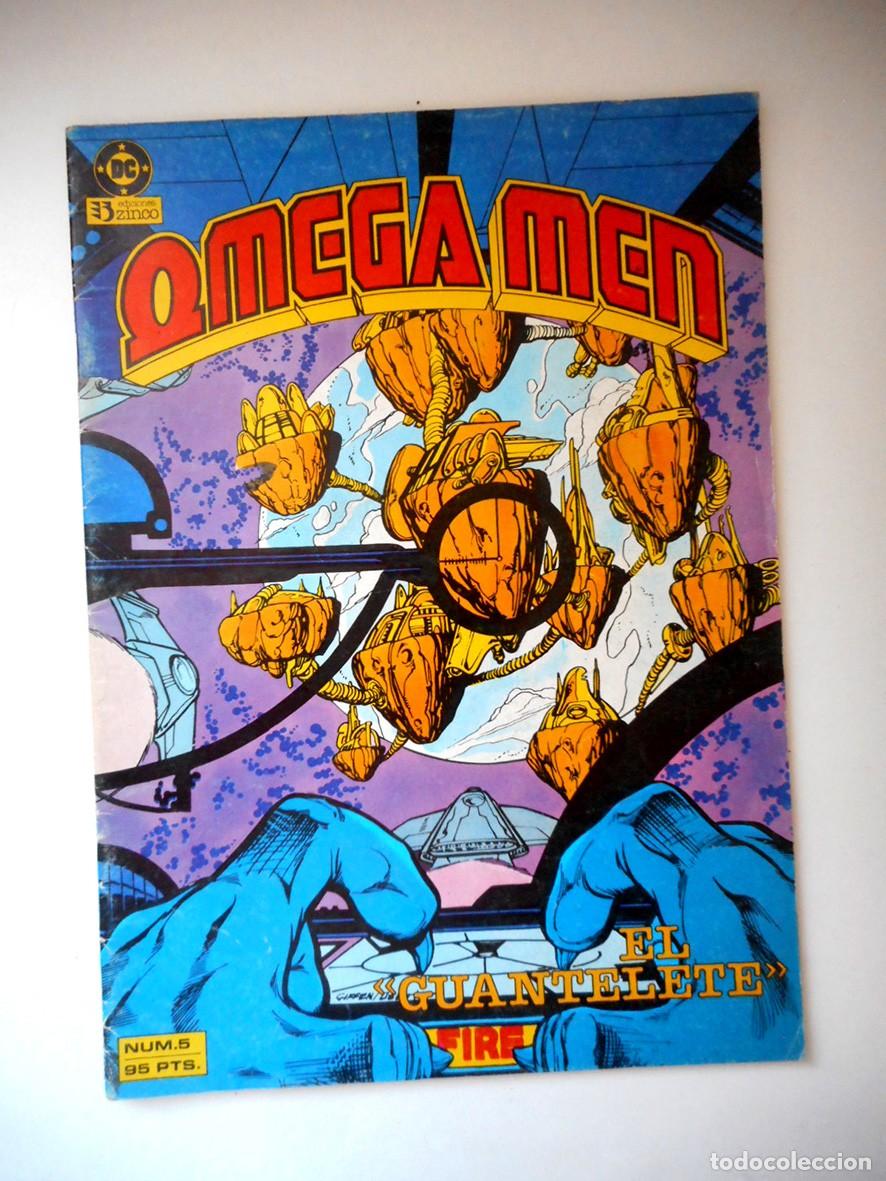 C&oacute;mics: OMEGA MEN N&ordm;5 (ZINCO-ABRIL 1985) ROGER SLIFER - KEITH GIFFEN