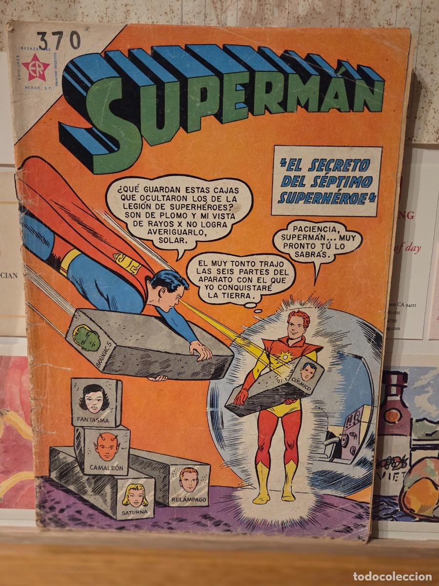 C&oacute;mics: SUPERMAN EDITORIAL NOVARO N&ordm; 370 21/XI/1972