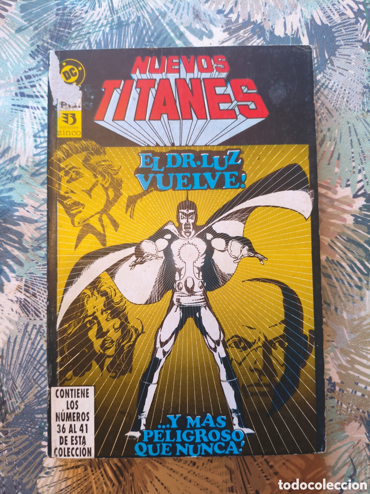 C&oacute;mics: nuevos titanes volumen 2 zinco retapado n&uacute;mero 8 37, 38 , 39 , 40 y 41
