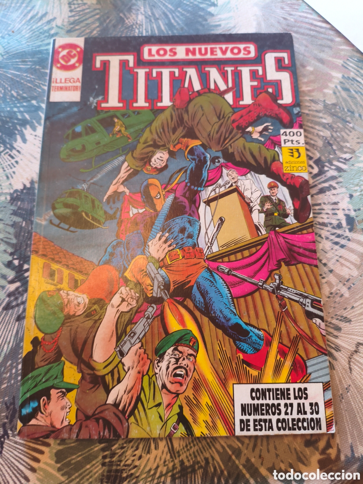 C&oacute;mics: nuevos titanes volumen 2 zinco retapado 6 n&uacute;meros 27, 28, 29 y 30