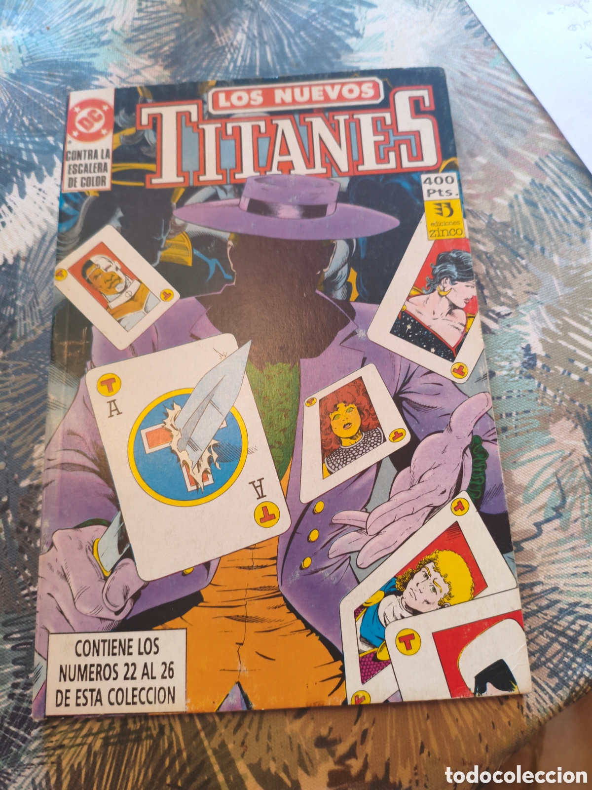 C&oacute;mics: nuevos titanes volumen 2 zinco retapado 5 n&uacute;meros 22, 23, 24, 25 y 26