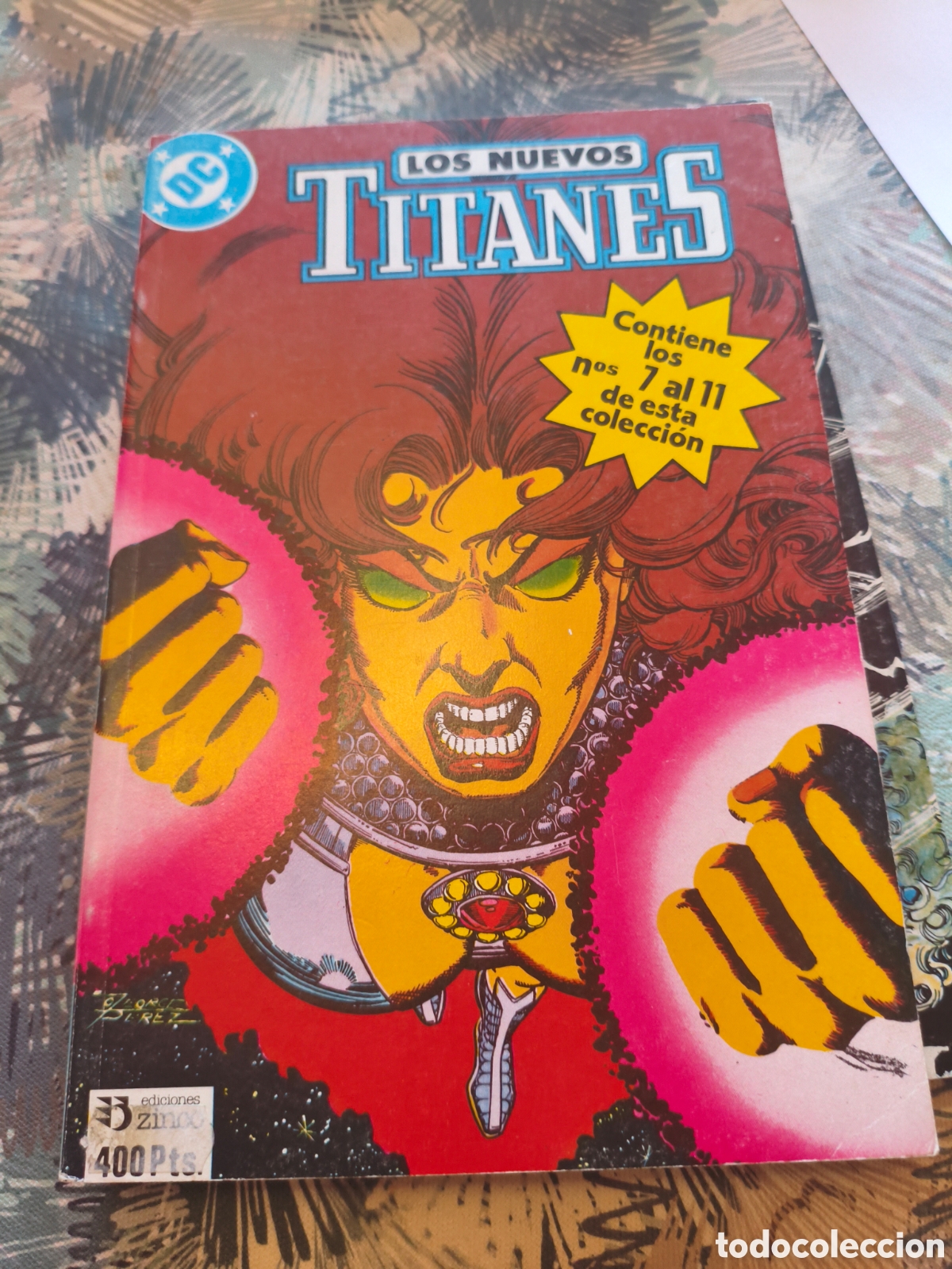 C&oacute;mics: nuevos titanes volumen 2 zinco retapado 2 n&uacute;meros 7, 8, 9, 10 y 11