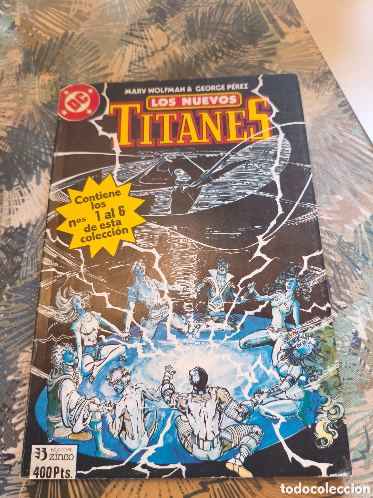 C&oacute;mics: nuevos titanes volumen 2 zinco retapado 1 n&uacute;meros 1, 2, 3, 4, 5 y 6