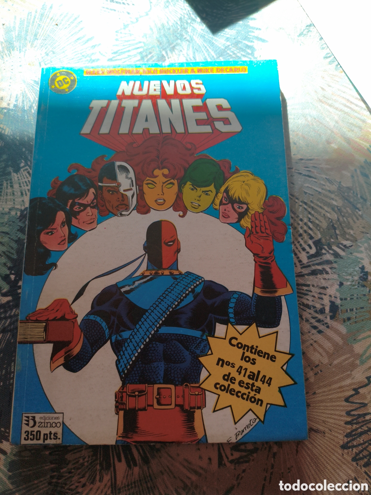 C&oacute;mics: nuevos titanes volumen 1 zinco retapado n&uacute;meros 41, 42, 43 y 44