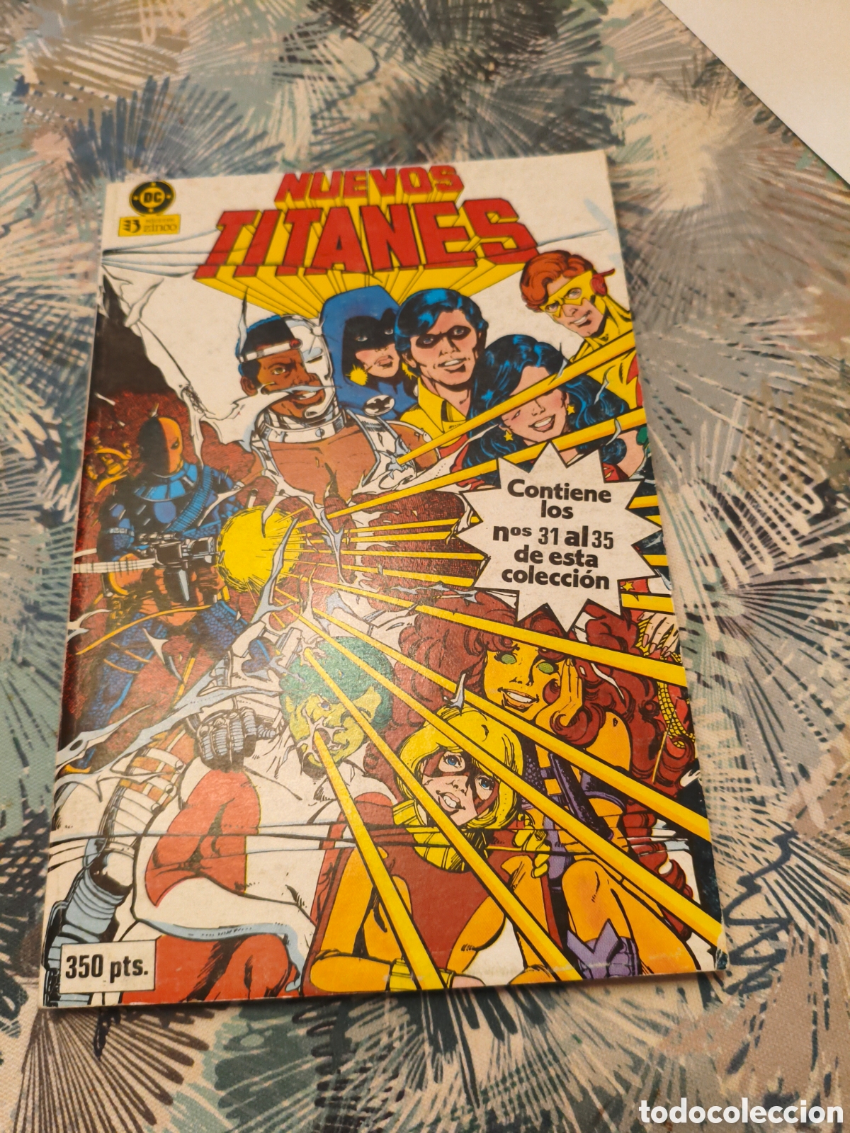 C&oacute;mics: nuevos titanes volumen 1 zinco retapado 31, 32, 33, 34 y 35