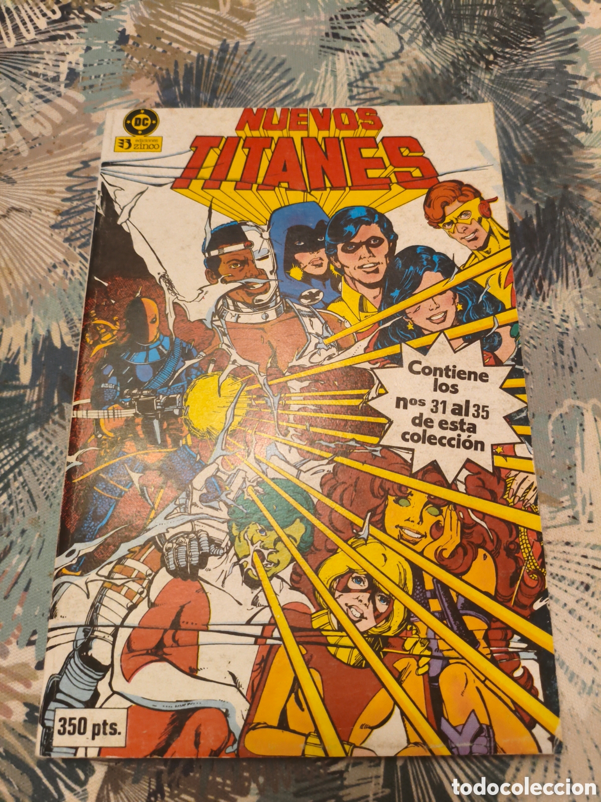 C&oacute;mics: nuevos titanes volumen 1 zinco retapado 31, 32, 33, 34 y 35