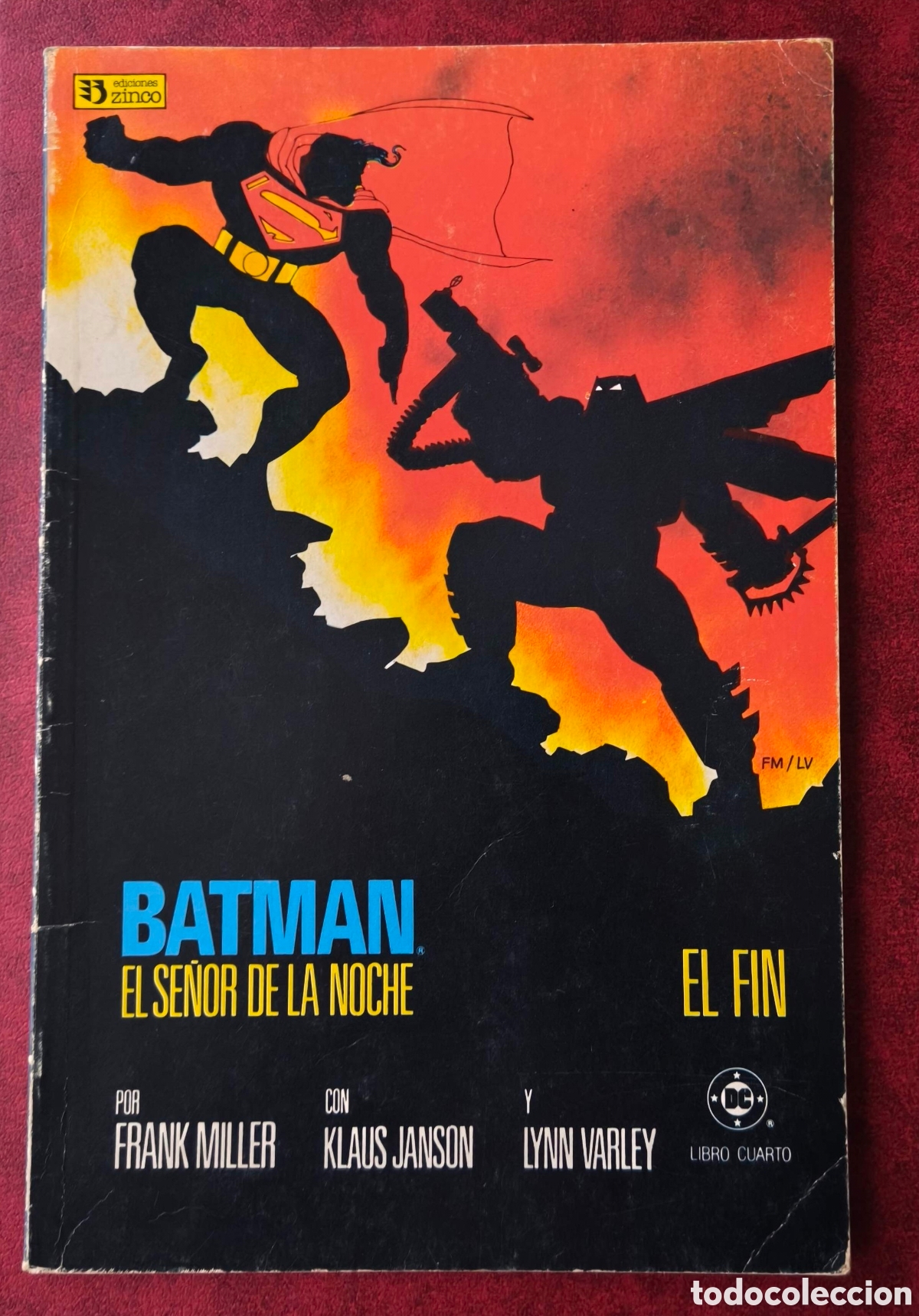 C&oacute;mics: 1987. Batman: El se&ntilde;or de la noche