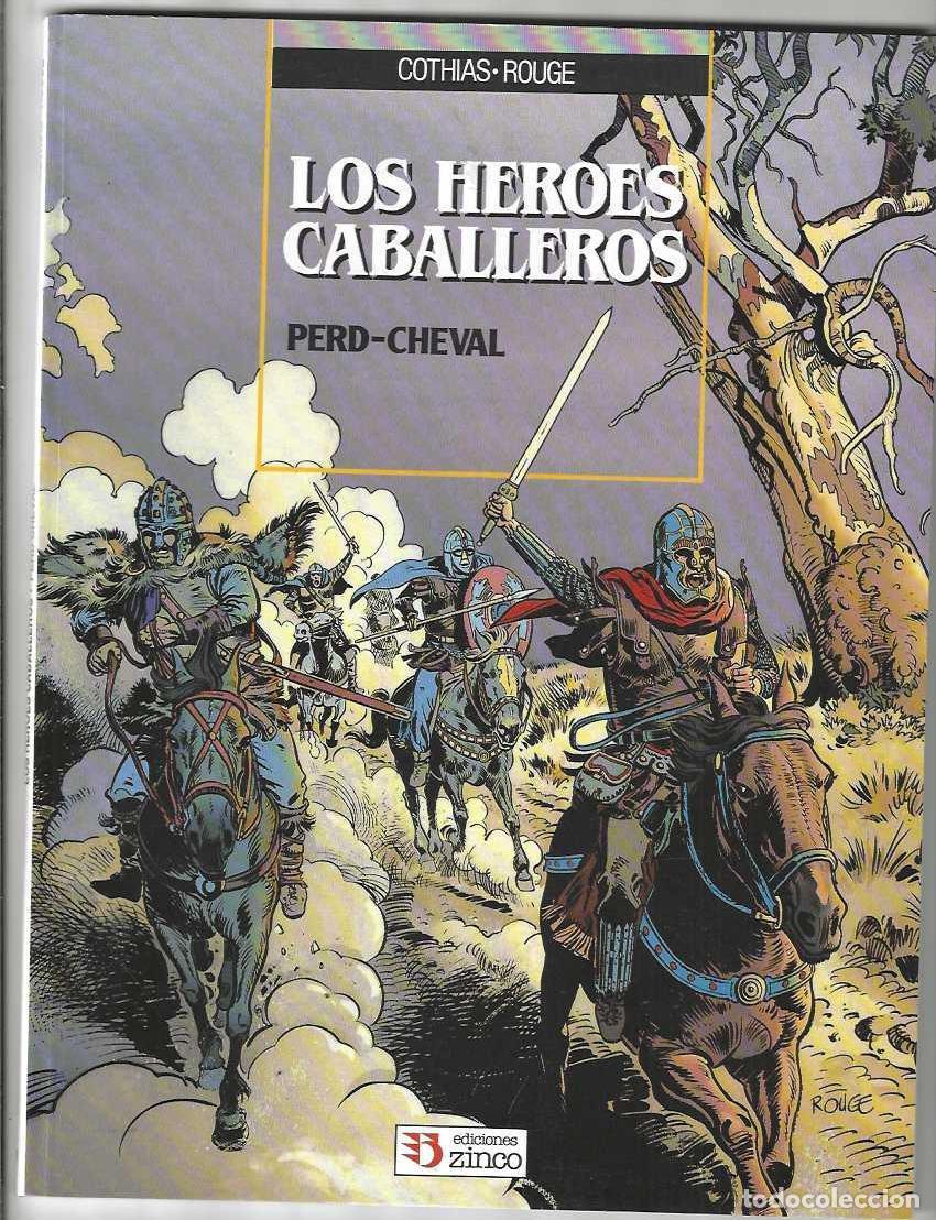 C&oacute;mics: LOS HEROES CABALLEROS - ED. ZINCO - 2 TOMOS TAPA BLANDA - COMPLETA - BUEN ESTADO