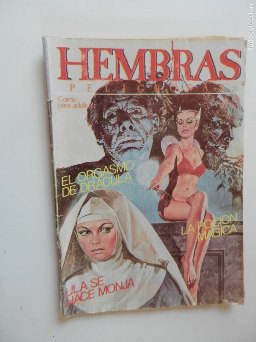 C&oacute;mics: HEMBRAS PELIGROSAS - N&ordm; 16 COMIC PARA ADULTOS - EDC ZINCO - 1985