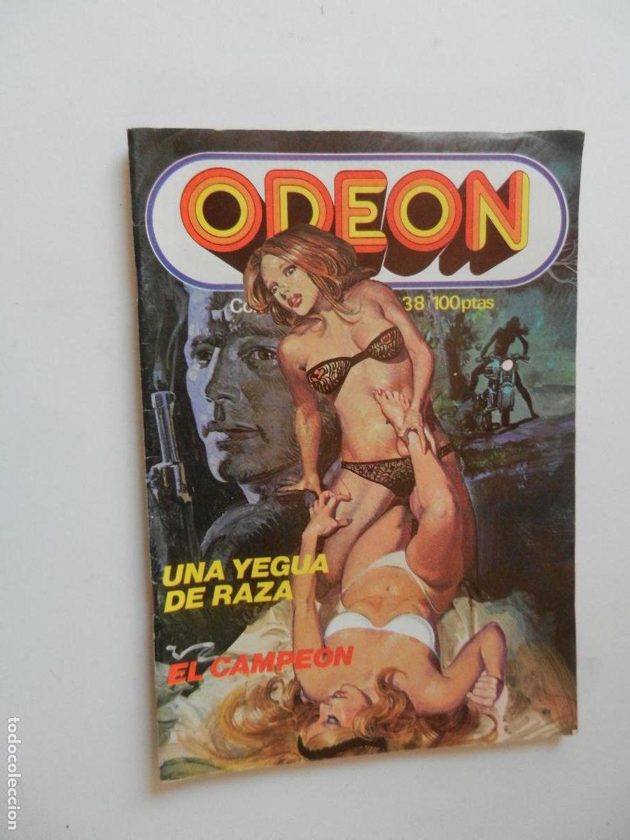 C&oacute;mics: ODEON - 38 - UNA YEGUA DE RAZA- EL CAMPEON - COMIC ZINCO PARA ADULTOS -1984