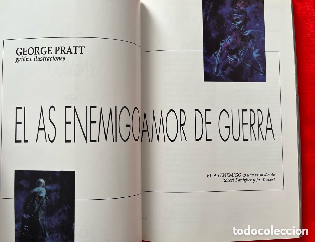 C&oacute;mics: C&oacute;mic El as enemigo - Amor de guerra - George Pratt - DC C&oacute;mics - Foto 6
