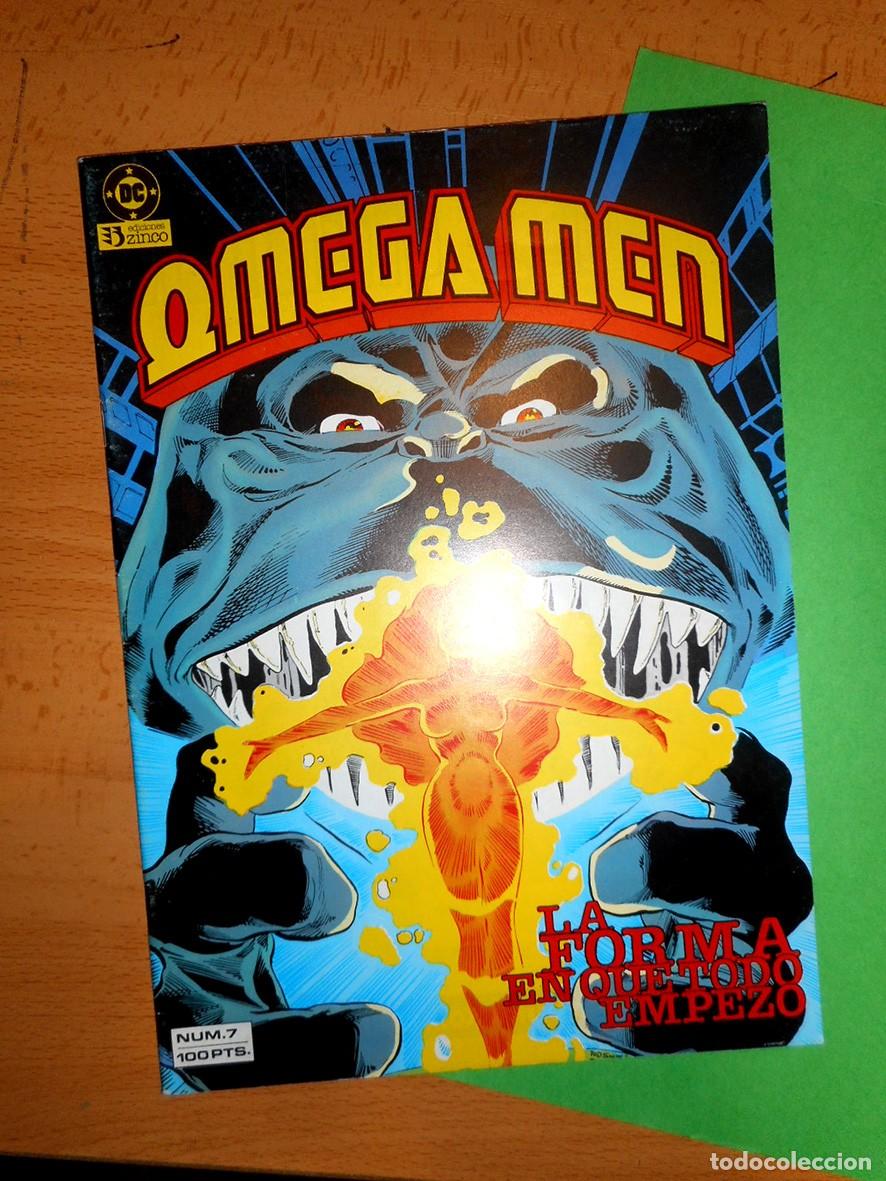 C&oacute;mics: OMEGA MEN N&ordm;7 (ZINCO-JUNIO 1985) ROGER SLIFER - TOD SMITH