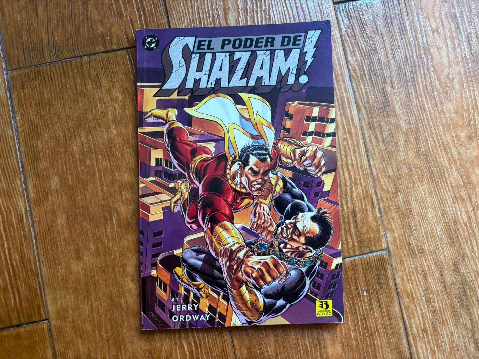 C&oacute;mics: EL PODER DE SHAZAM - JERRY ORDWAY / DC - ZINCO - Foto 1