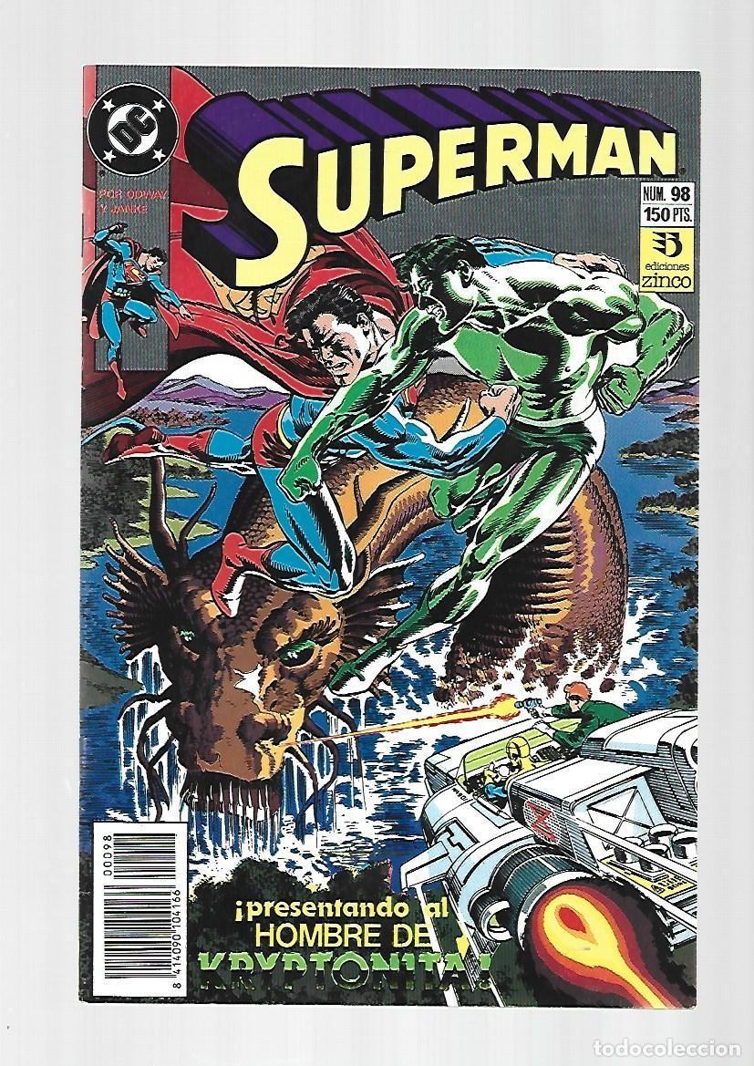C&oacute;mics: Superman, 98, 1990, Zinco, muy buen estado