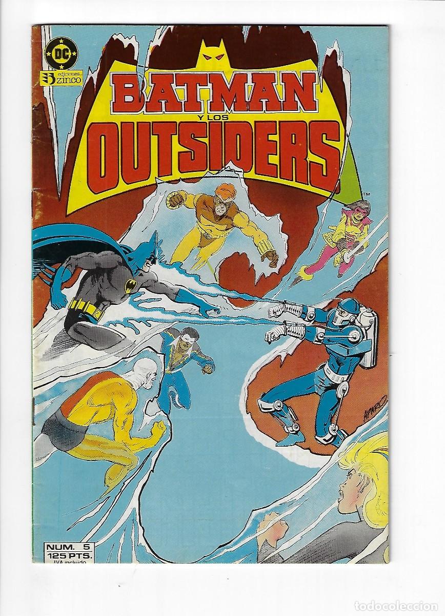 C&oacute;mics: Zinco. Batman y los outsiders. 5