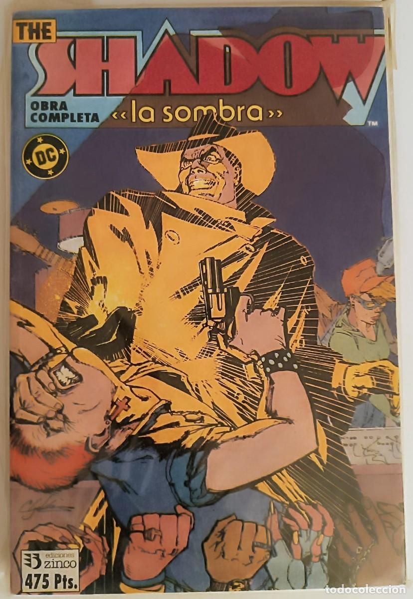 C&oacute;mics: The Shadow: Obra Completa &rdquo;La Sombra&rdquo; - Howard Chaykin / Ediciones Zinco 1988 (Mint)