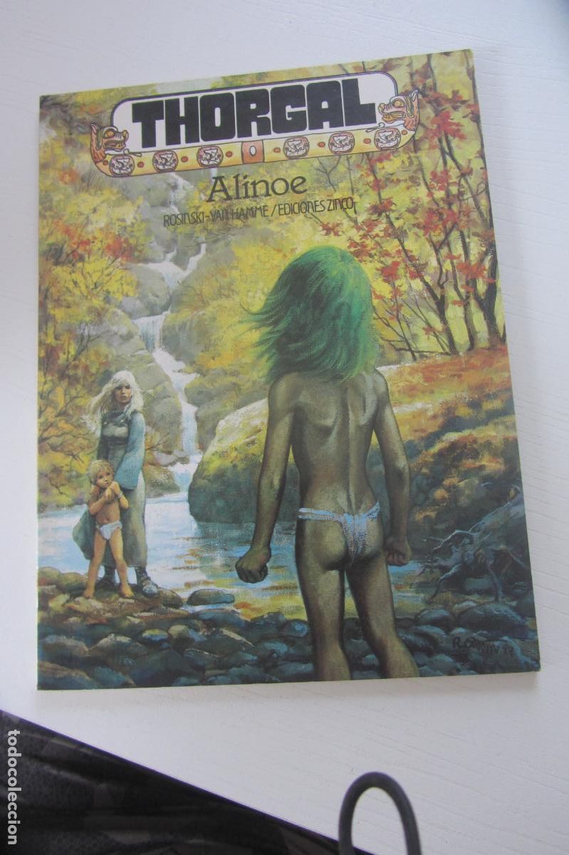 C&oacute;mics: THORGAL N&ordm; 3 ALINOE (ROSINSKI / VAN HAMME) ZINCO BUEN ESTADO arx345