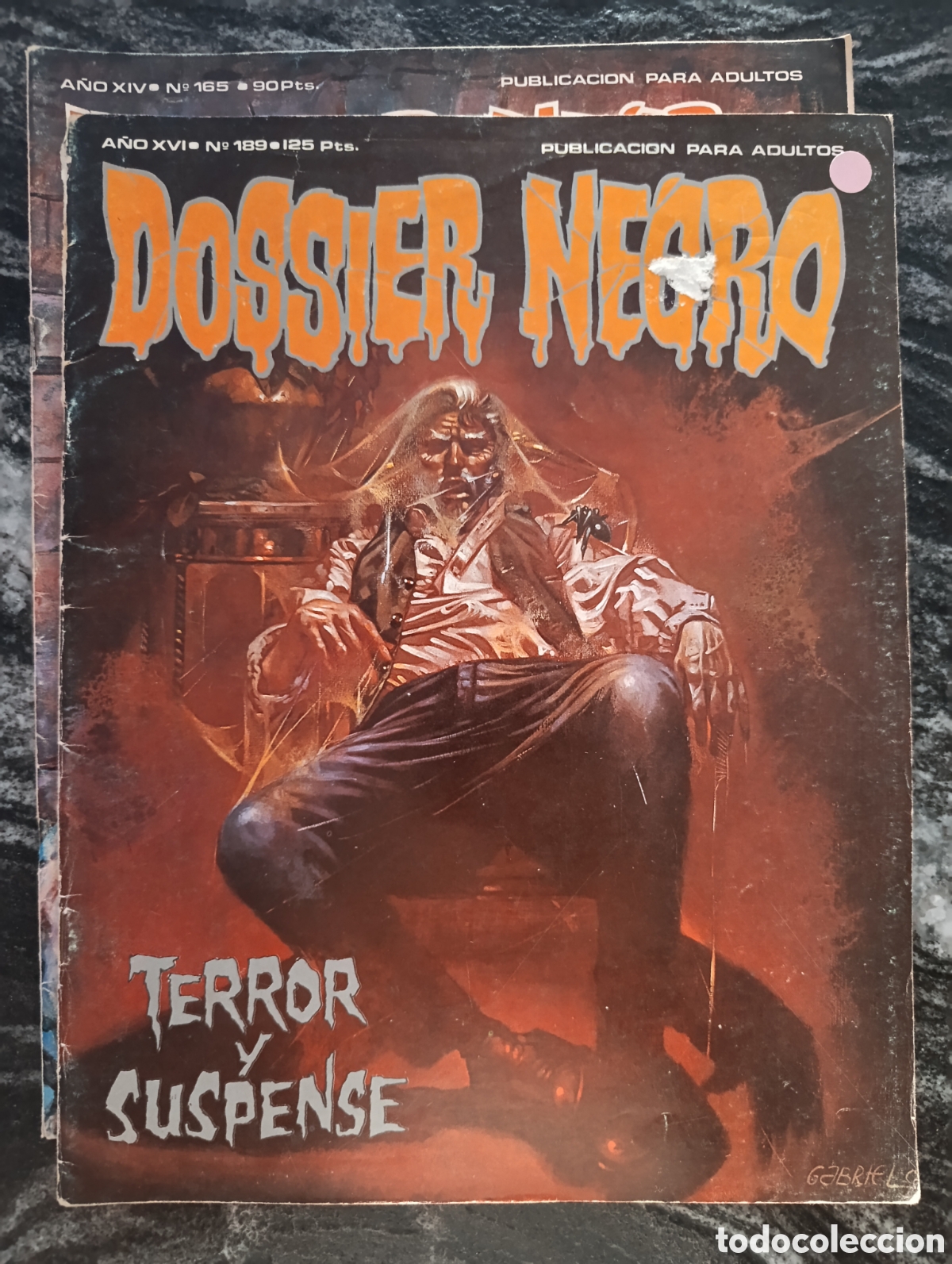 C&oacute;mics: DOSSIER NEGRO. Lote 8 numeros - Foto 7