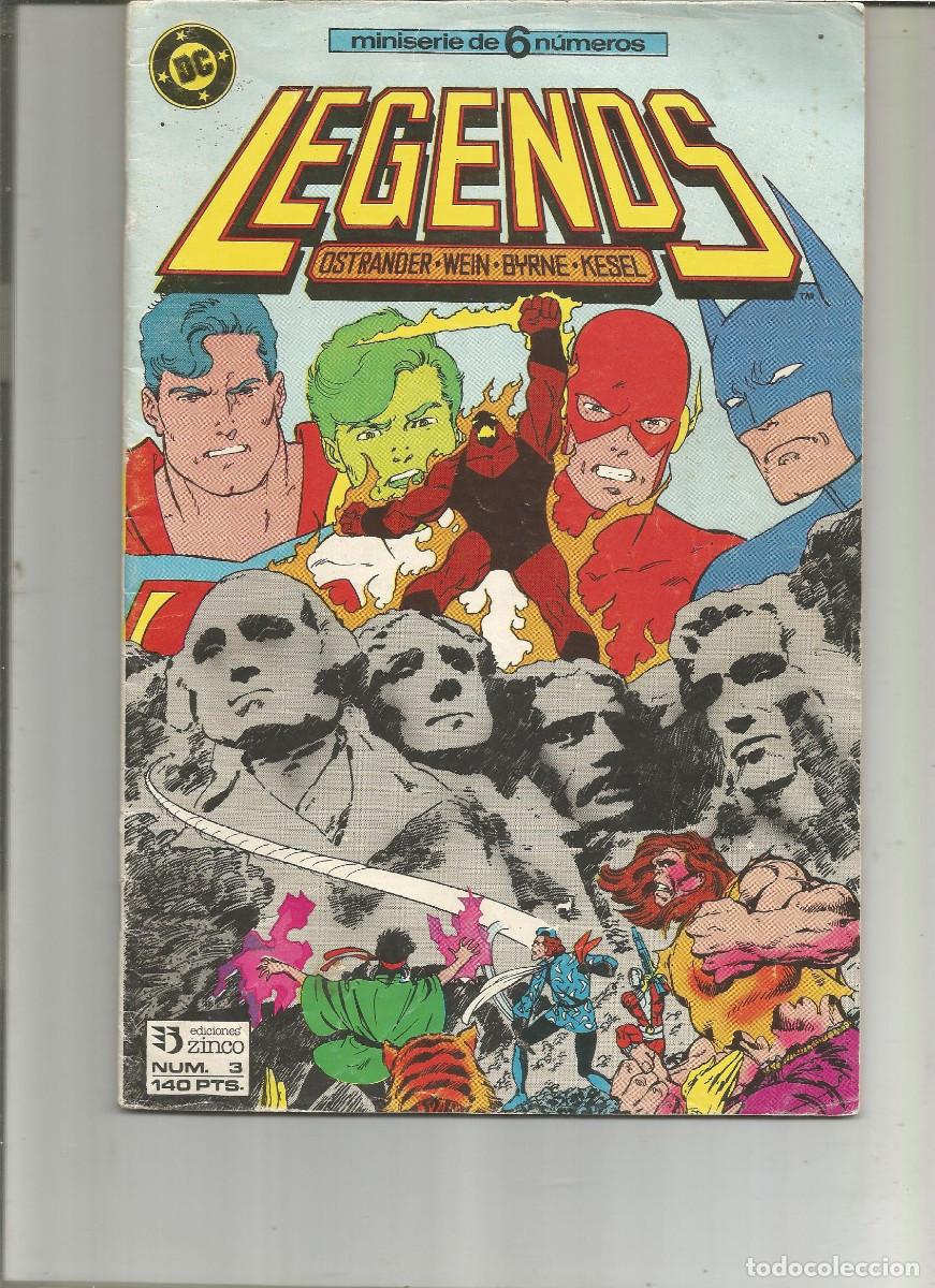 C&oacute;mics: LEGENDS N&ordm; 3 Ediciones Zinco,