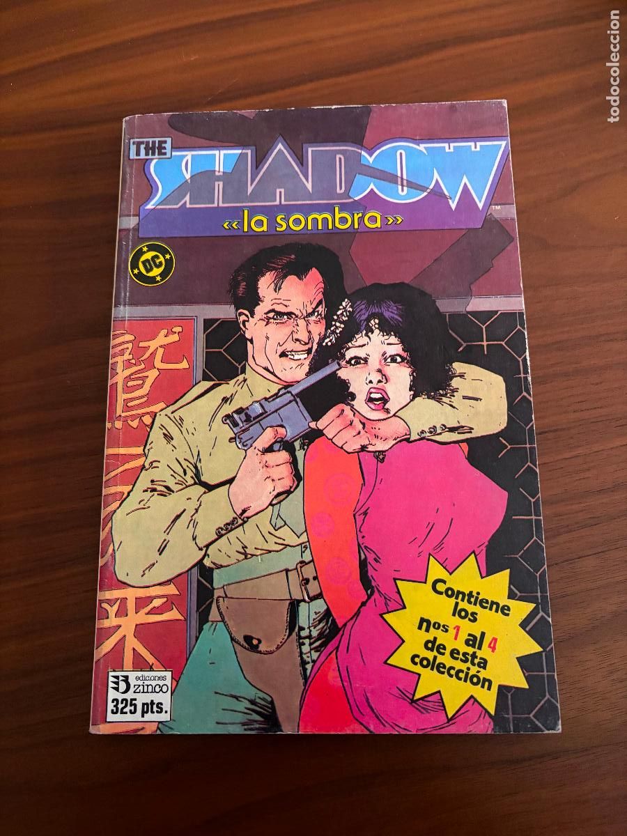 C&oacute;mics: THE SHADOW RETAPADO N&ordm; 1 , EDICIONES ZINCO , DEL 1 AL 4 DE LA COLECCI&Oacute;N