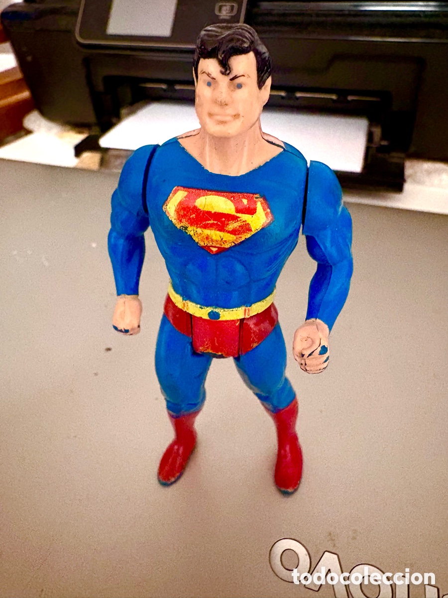 C&oacute;mics: Figura Superman Super Powers Kenner 1984 Vintage (Mecanismo Activo)