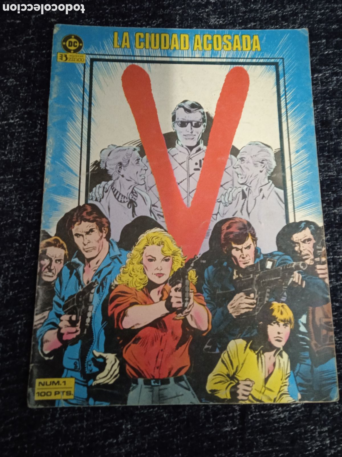 C&oacute;mics: V - LOS VISITANTES COMICS SERIE DE TELEVISION N&ordm; 1 EDITA : ZINCO DC