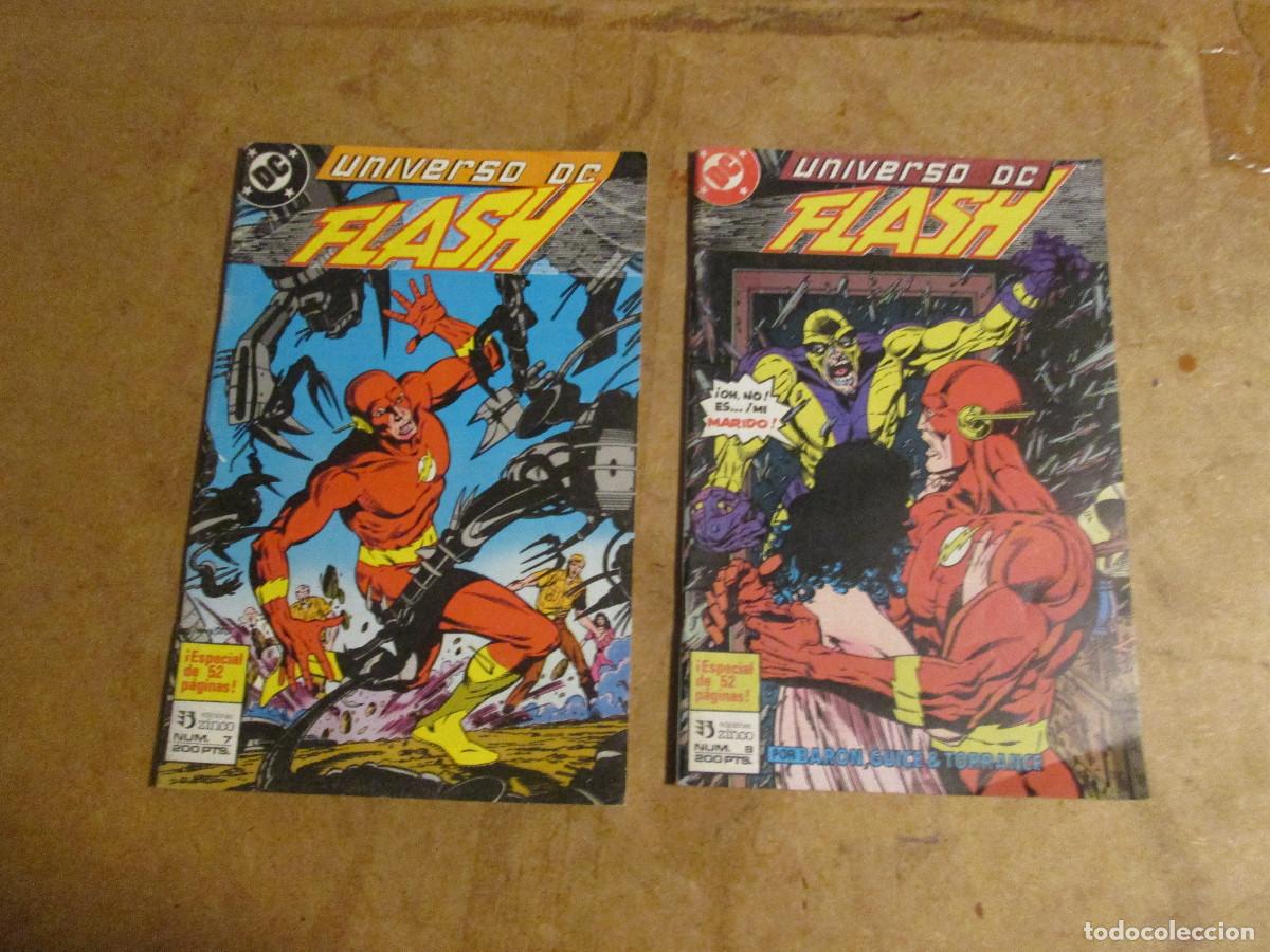 C&oacute;mics: Universo DC, Flash, n&ordm;s 7 y 8, zinco