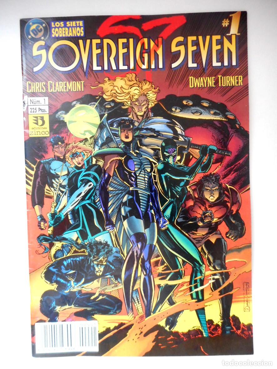 C&oacute;mics: SOVEREIGN SEVEN N&ordm;1 LOS SIETE SOBERANOS (ZINCO-1995) CHRIS CLAREMONT - DWAYNE TURNER