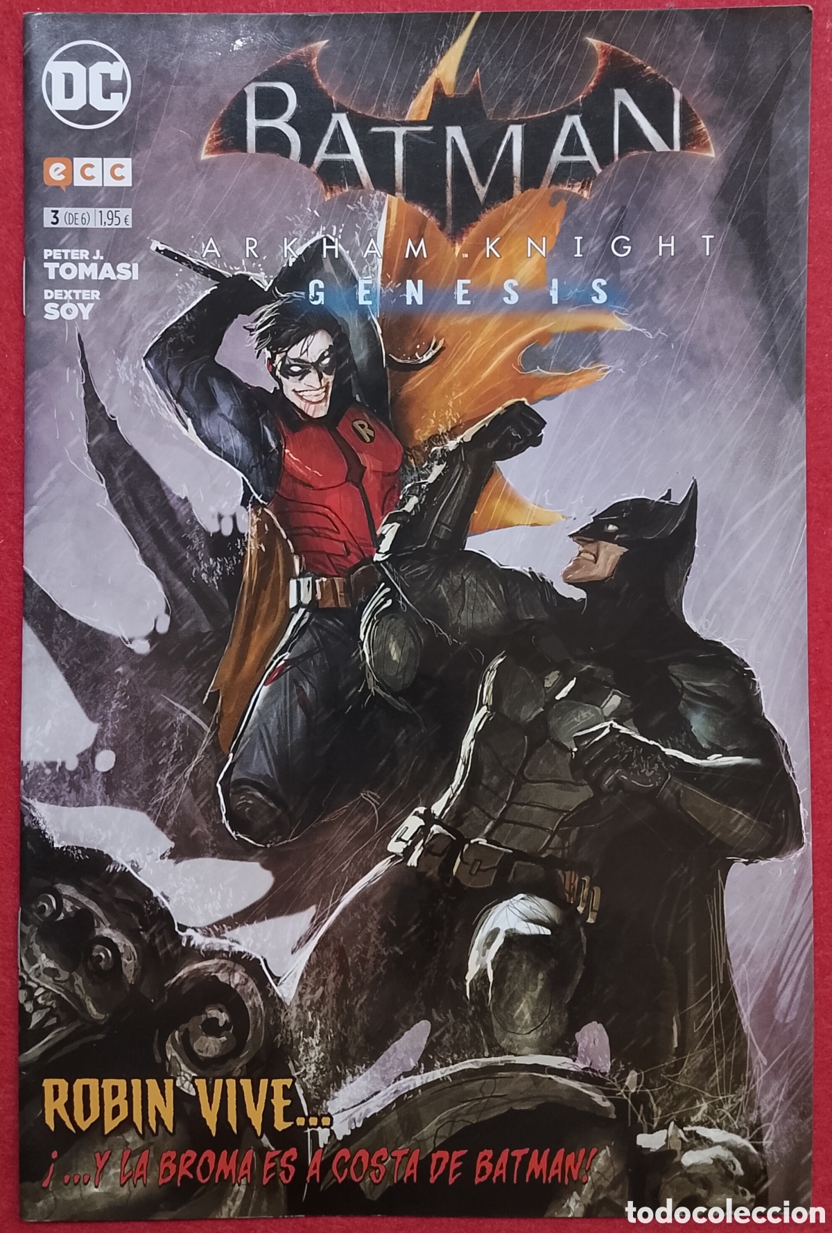 C&oacute;mics: Batman: Arkham Knight - G&eacute;nesis N&ordm; 3 (ECC Ediciones, 2016) Grapa - Foto 1