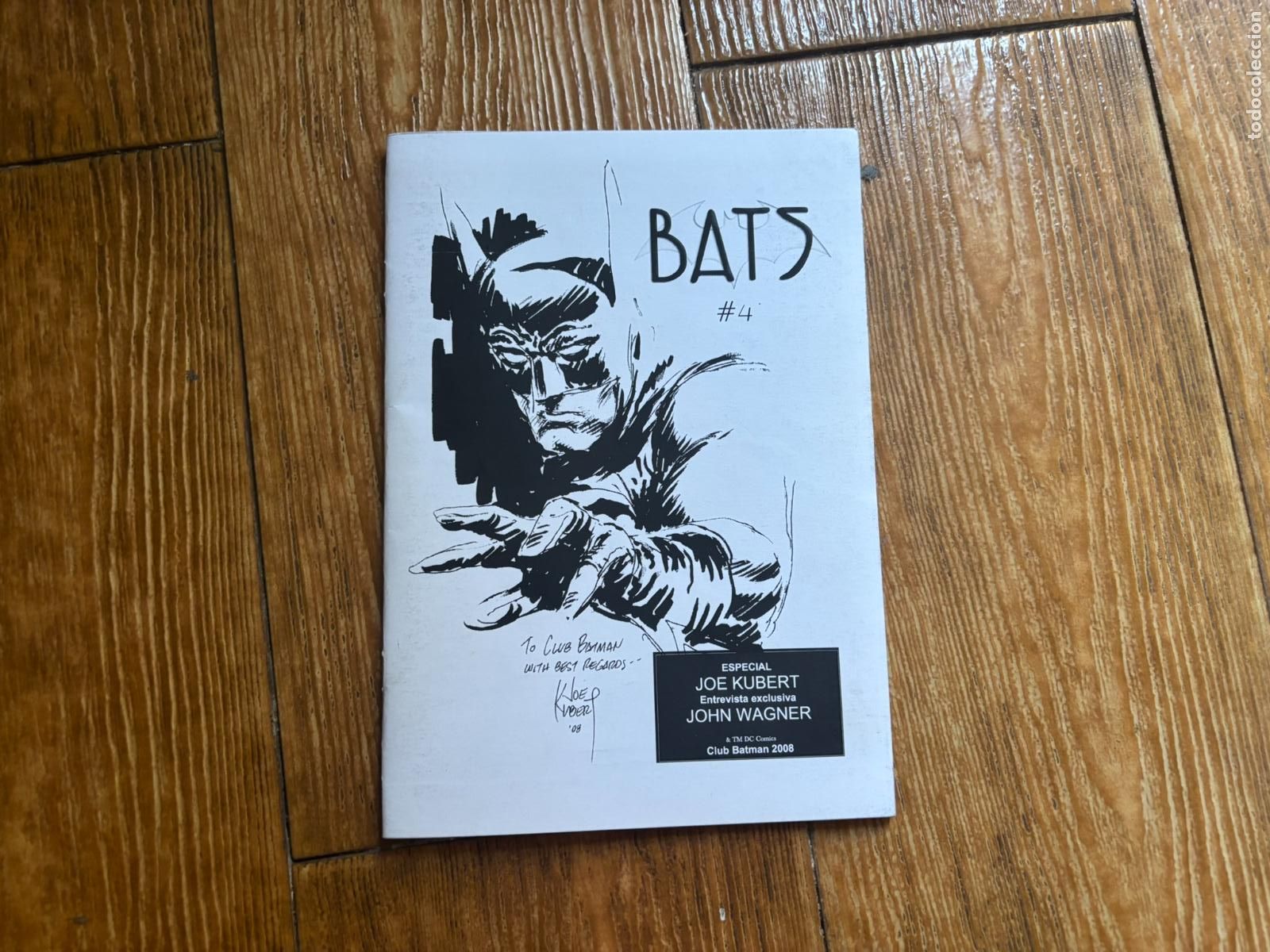 C&oacute;mics: BATS N&ordm; 4 Club Batman 2008 Especial Joe Kubert John Wagner