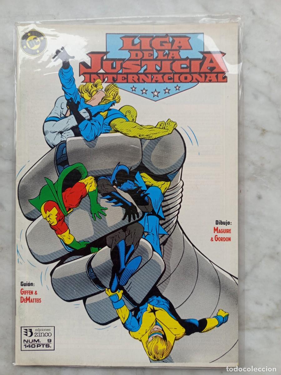 C&oacute;mics: Liga de la justicia internacional 9 ediciones Zinco