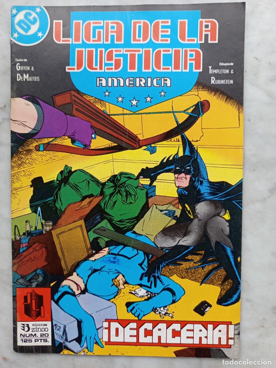 C&oacute;mics: Liga de la justicia internacional 20 ediciones Zinco