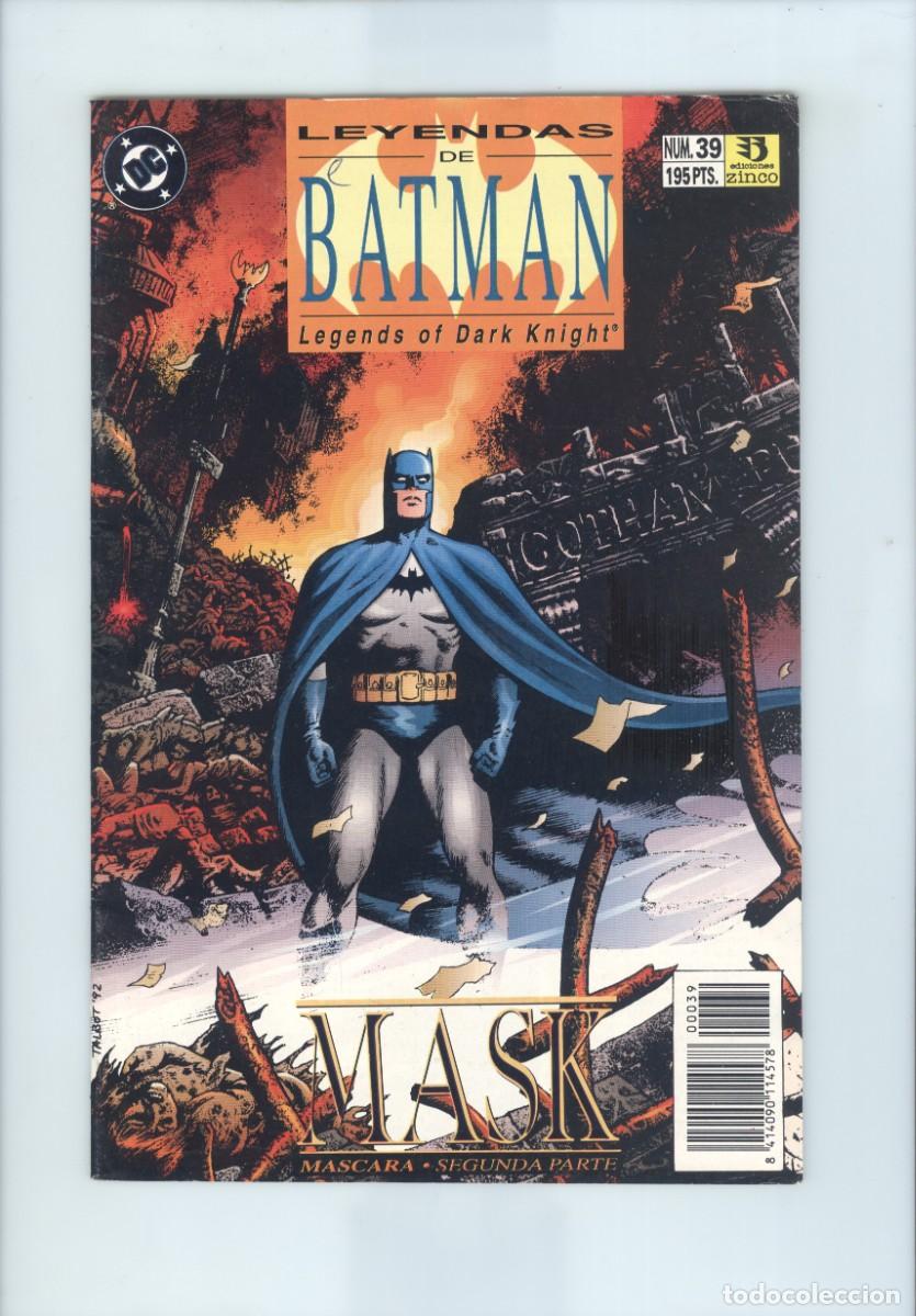 Comics: Zinco. Leyendas de Batman. 39.