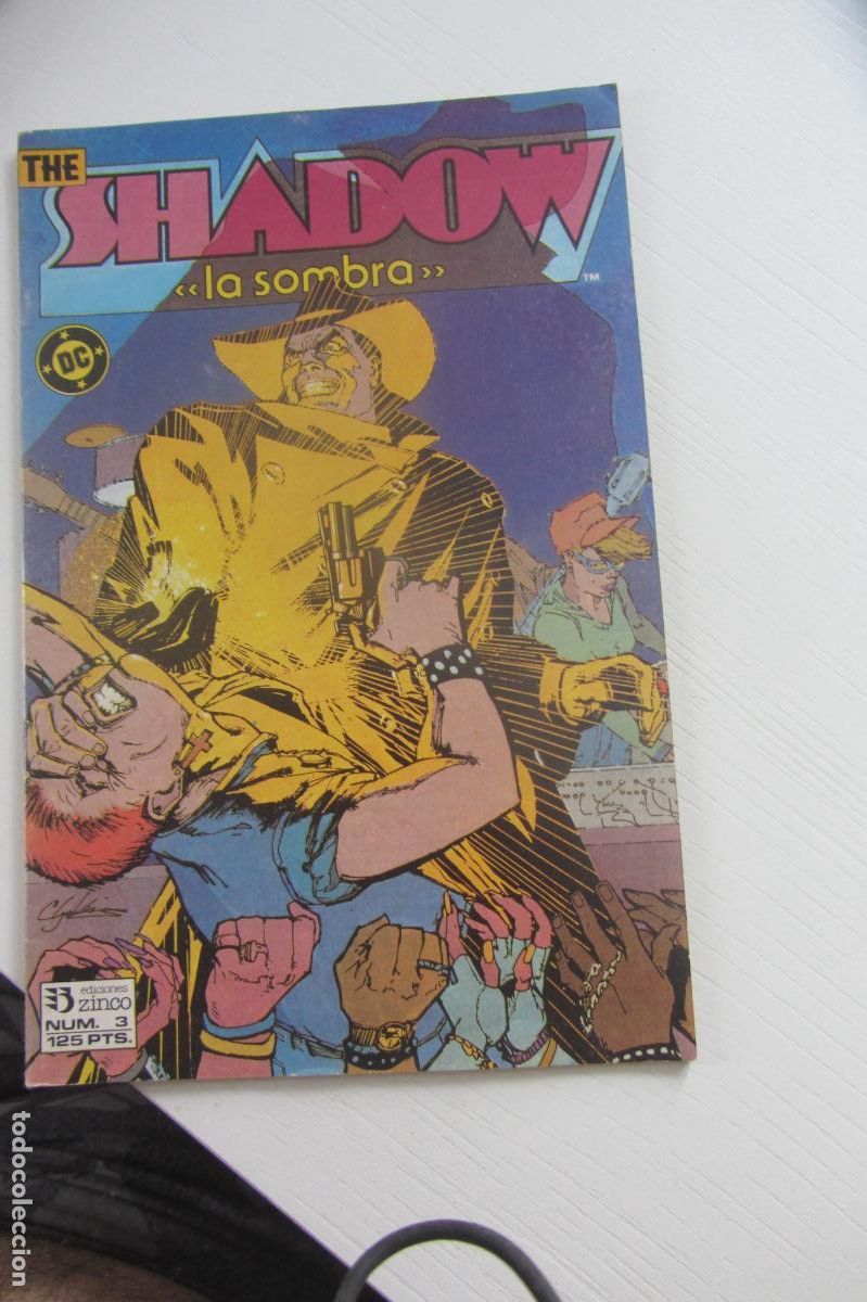 C&oacute;mics: THE SHADOW. LA SOMBRA N&ordm; 3 CHAYKIN DC ZINCO arx322