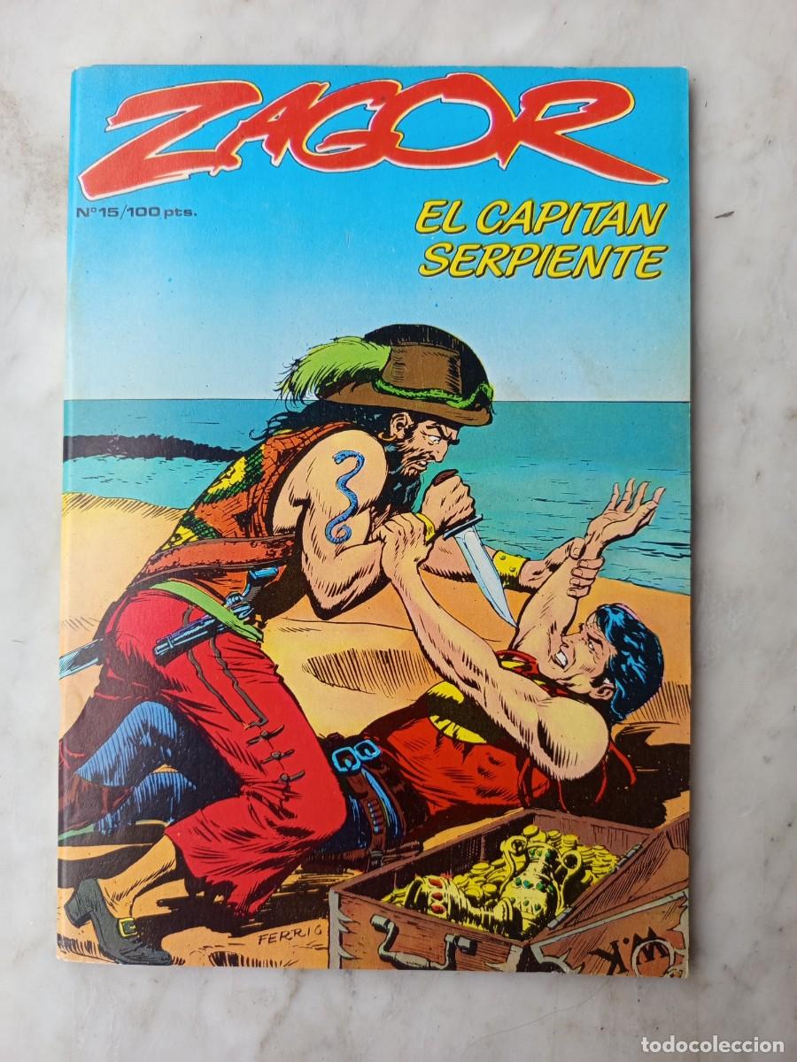 C&oacute;mics: Zagor 15 El capitan serpiente Zinco