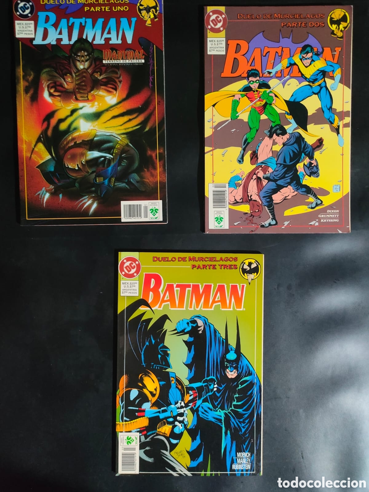 C&oacute;mics: BATMAN DUELO DE MURCIELAGOS TOMOS 1.2.3