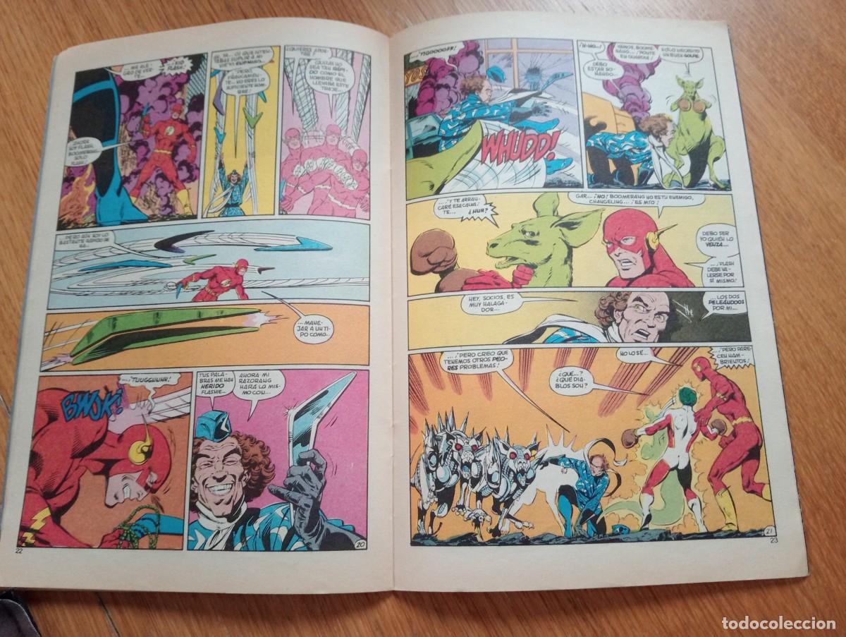 C&oacute;mics: N&Uacute;MERO 4 DE LEGENDS (DE 6). TRIUNFA EL CAOS. GRAPA. EDICIONES ZINCO. DC. 1987. - Foto 6