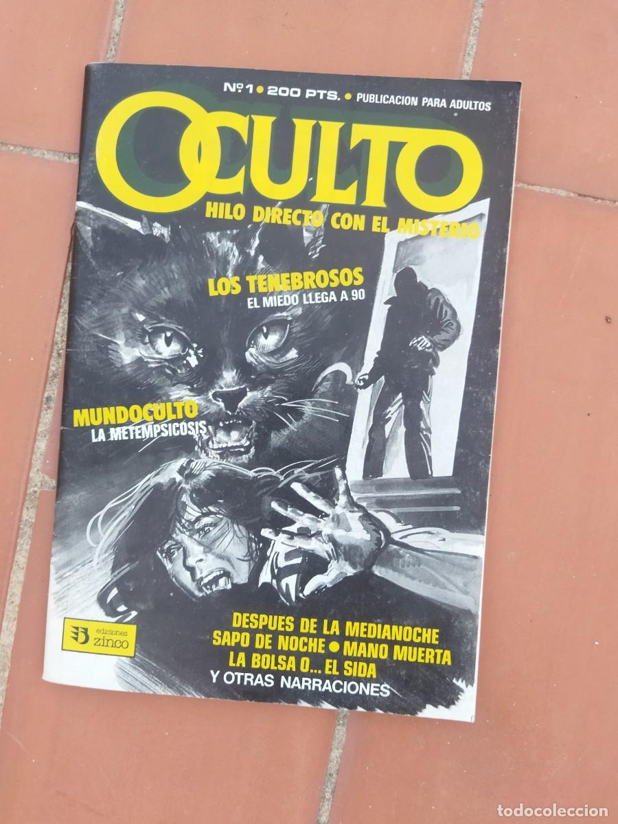 C&oacute;mics: comic OCULTO ZINCO N&ordm; 1 1988