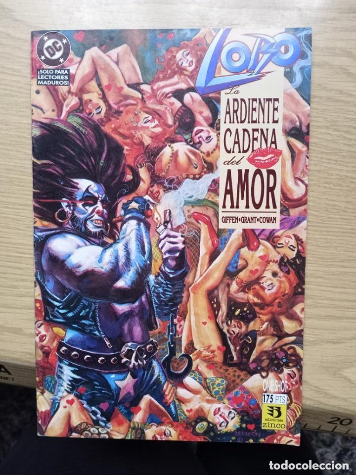 C&oacute;mics: LOBO - ARDIENTE CADENA DEL AMOR -- COMIC - . PUBLICADO POR : EDICIONES ZINCO EN 1993