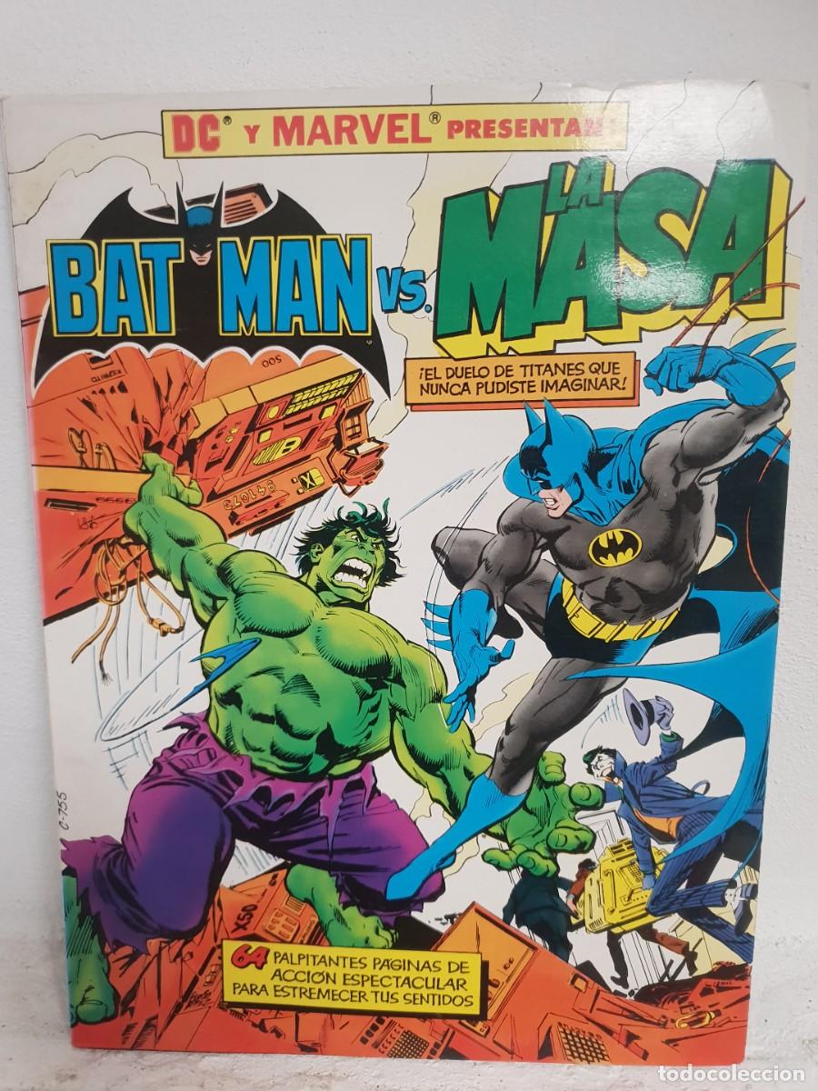 C&oacute;mics: Bat man vs la masa ediones DC Y MARVEL