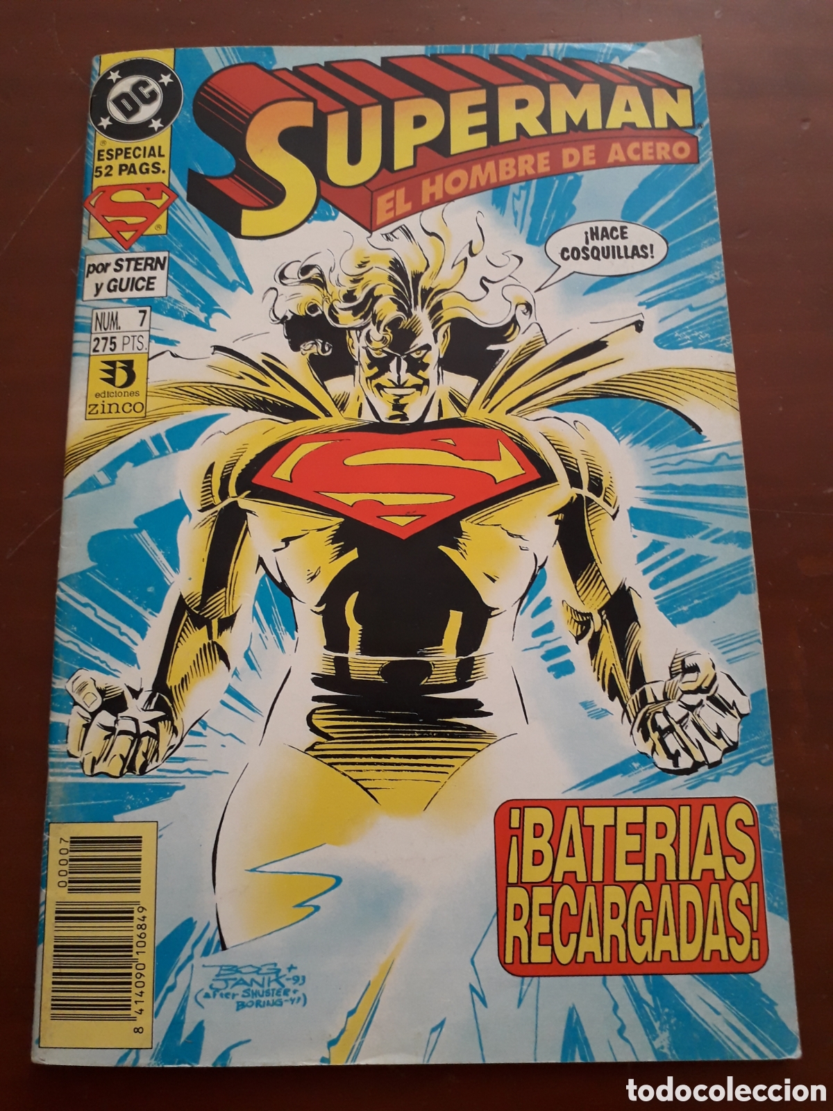 Fumetti: SUPERMAN EL HOMBRE DE ACERO N&Uacute;MERO 7