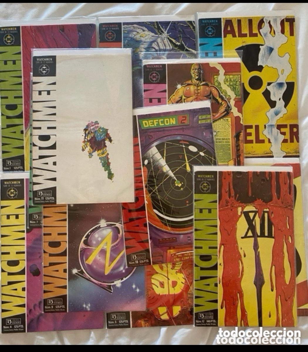 Comics: Watchmen Completa - 12 n&uacute;meros - editorial Zinco