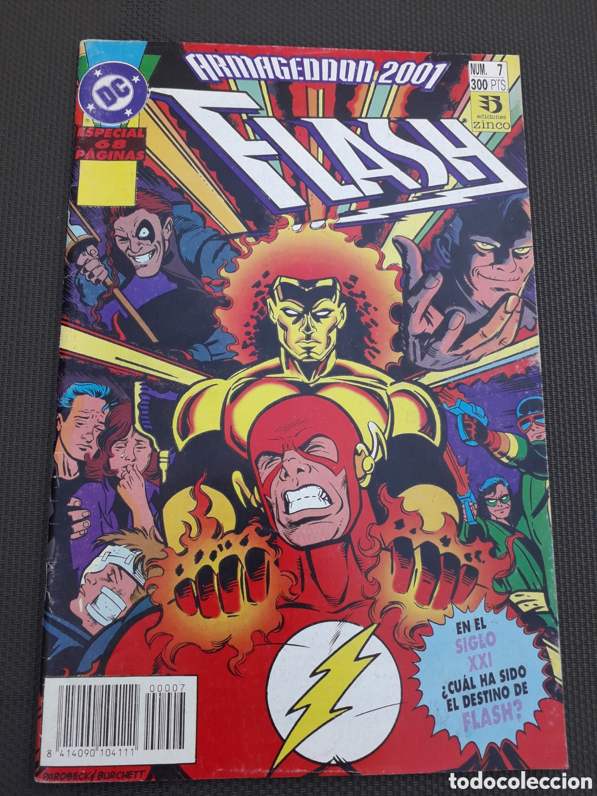 C&oacute;mics: ARMAGEDDON 2001 N&Uacute;MERO 7. FLASH..EXCELENTE ESTADO