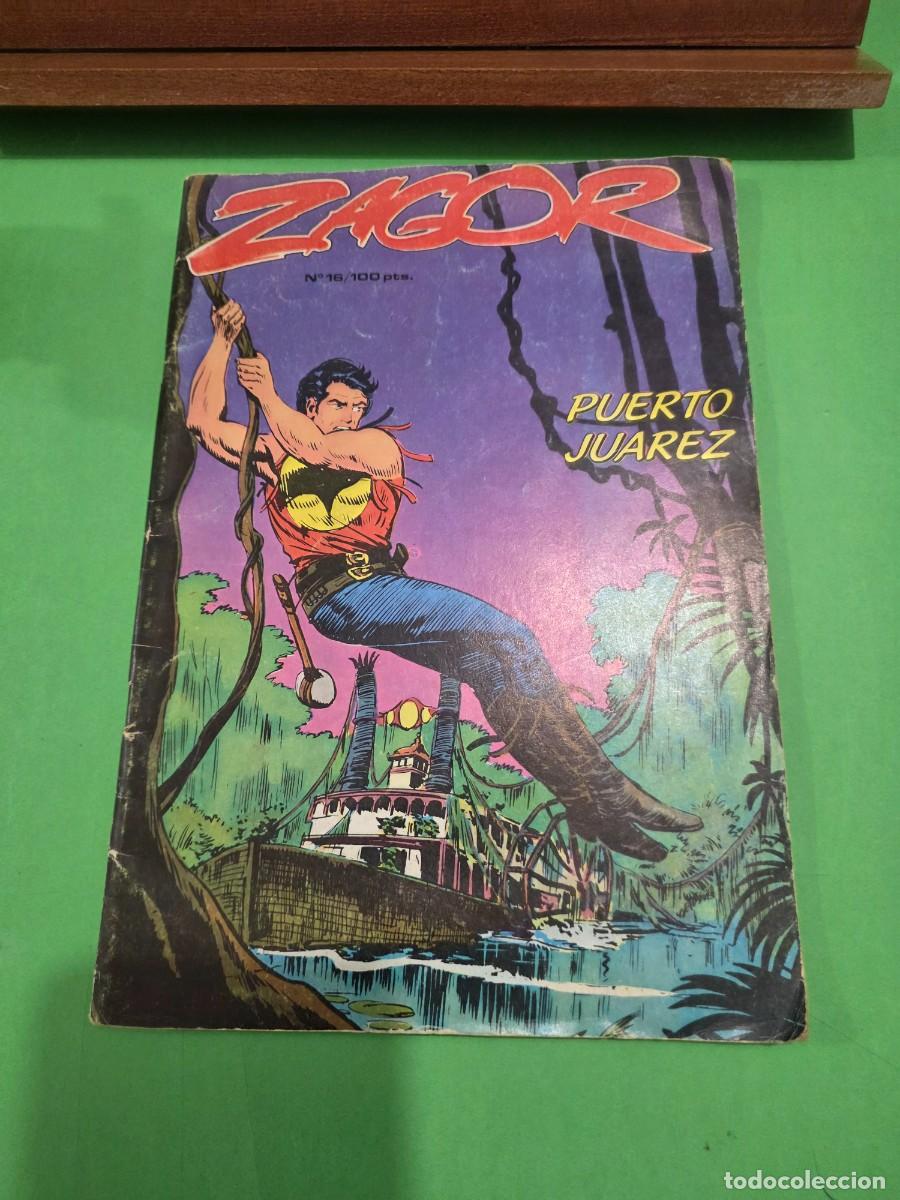 C&oacute;mics: COMIC...&rdquo;&rdquo;ZAGOR&rdquo;&rdquo;...N&deg;16...&rdquo;&rdquo;EL CAPIT&Aacute;N SERPIENTE&rdquo;&rdquo; Y &rdquo;&rdquo;PUERTO JUAREZ&rdquo;&rdquo;...E. ZINCO...1983... - Foto 3