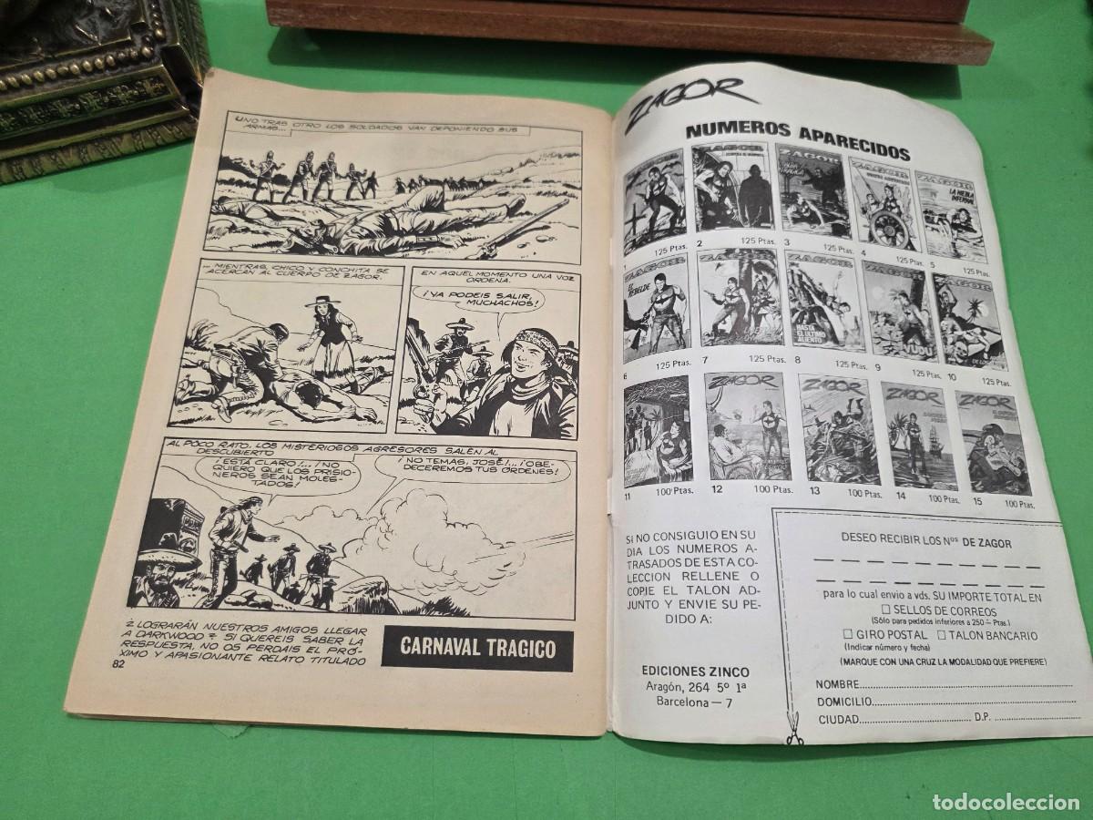 C&oacute;mics: COMIC...&rdquo;&rdquo;ZAGOR&rdquo;&rdquo;...N&deg;16...&rdquo;&rdquo;EL CAPIT&Aacute;N SERPIENTE&rdquo;&rdquo; Y &rdquo;&rdquo;PUERTO JUAREZ&rdquo;&rdquo;...E. ZINCO...1983... - Foto 11