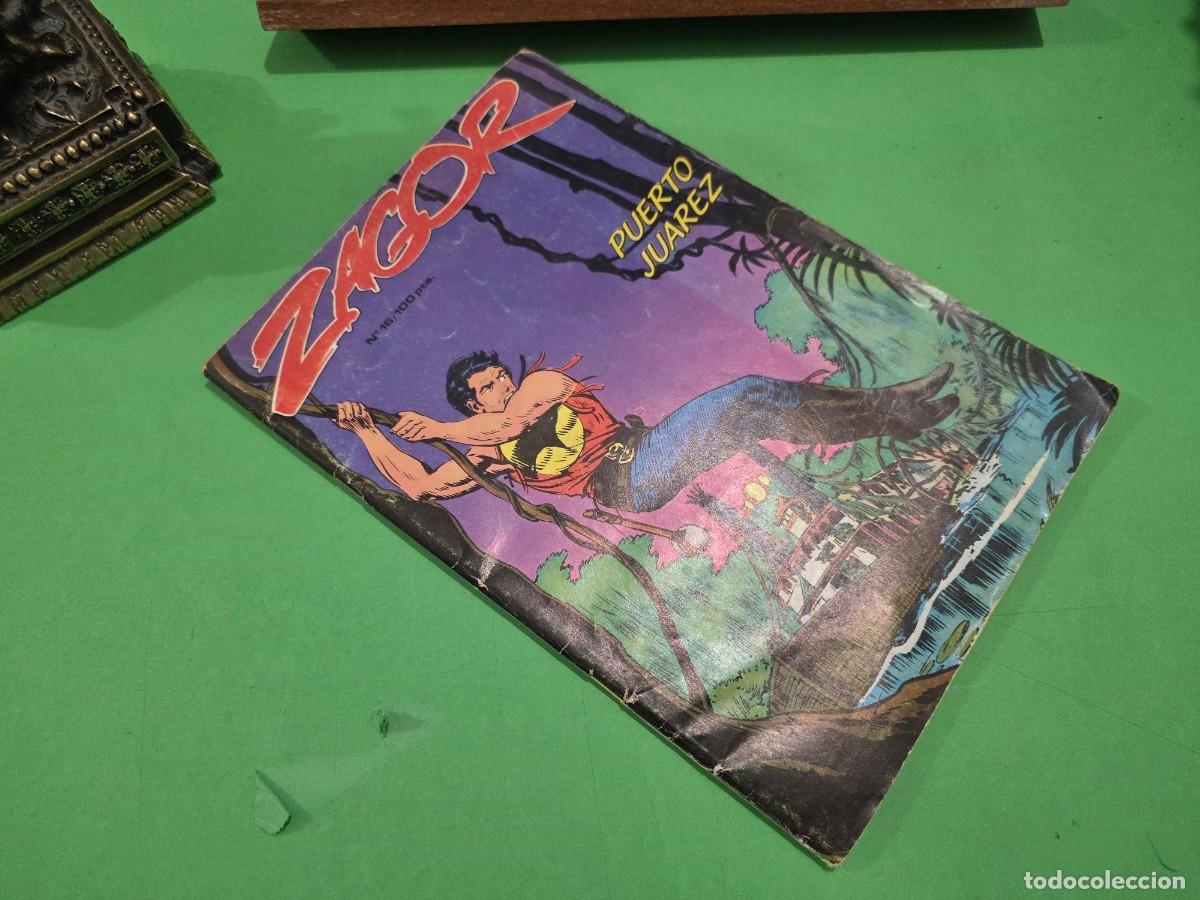 C&oacute;mics: COMIC...&rdquo;&rdquo;ZAGOR&rdquo;&rdquo;...N&deg;16...&rdquo;&rdquo;EL CAPIT&Aacute;N SERPIENTE&rdquo;&rdquo; Y &rdquo;&rdquo;PUERTO JUAREZ&rdquo;&rdquo;...E. ZINCO...1983... - Foto 17